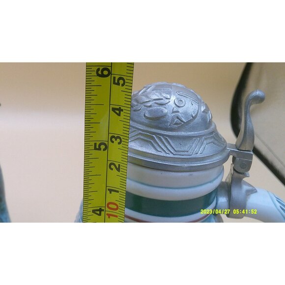 Avon 1992 Sperm Whale Stein & SPI Dolphin Bronze Figurine * Sea Ocean AB616 ff - Picture 6 of 8